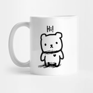 Shy Bear Mug